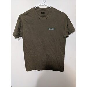5.11 Tactical Shirt Mens Small Army Green American Flag